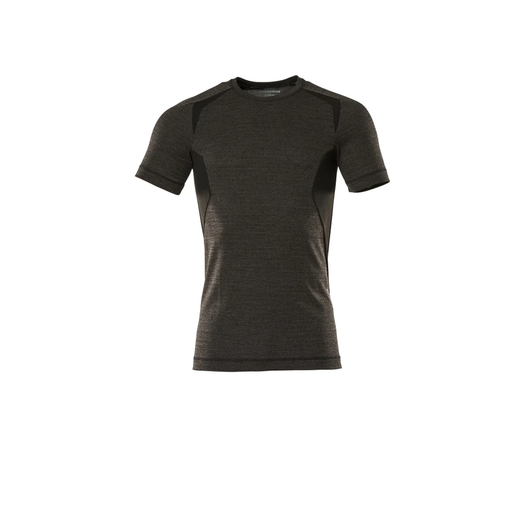 MASCOT® | Funktionsunterhemd Kurzarm CROSSOVER | 2XL | Dunkelanthrazit/Schwarz