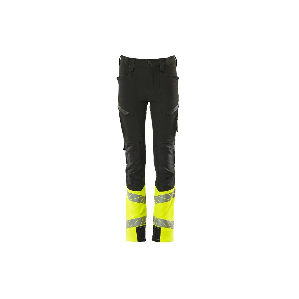 MASCOT® | Hose für Kinder ACCELERATE SAFE | 104 | Schwarz/Hi-vis Gelb