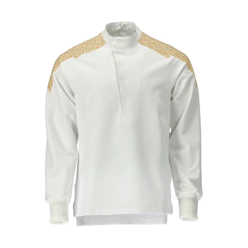 MASCOT® | Schlupfkasack FOOD & CARE | 2XL | Weiß/Currygelb