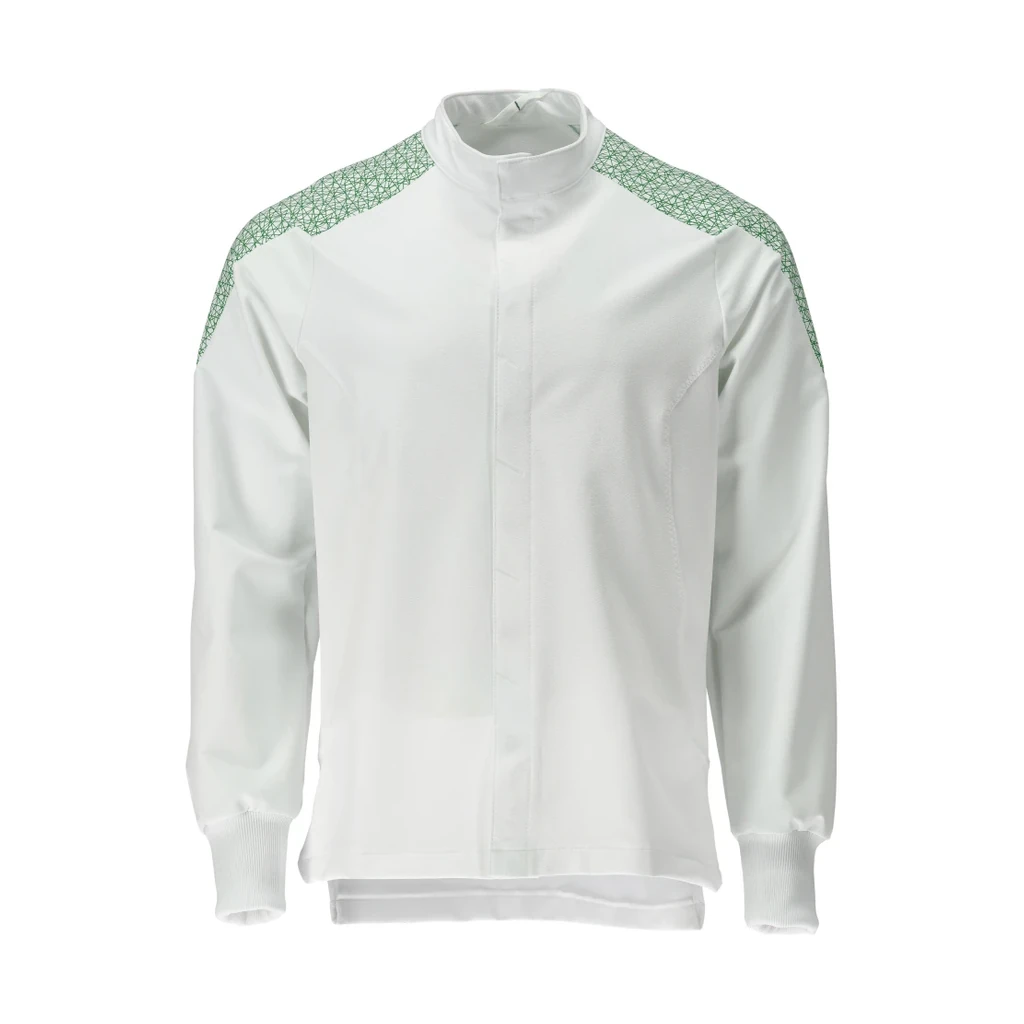 MASCOT® | Jacke FOOD & CARE | 3XL | Weiß/Grasgrün