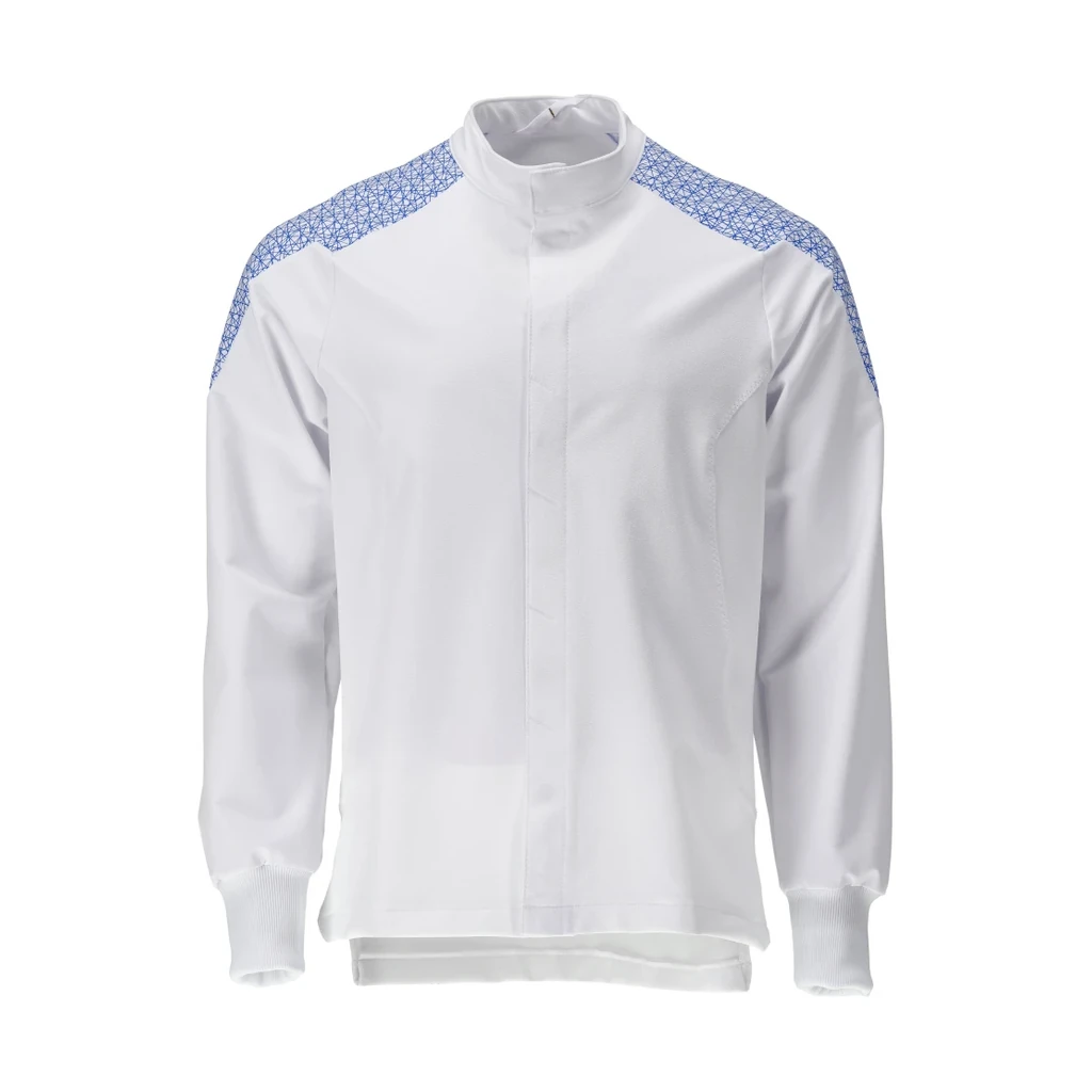 MASCOT® | Jacke FOOD & CARE | 4XL | Weiß/Azurblau