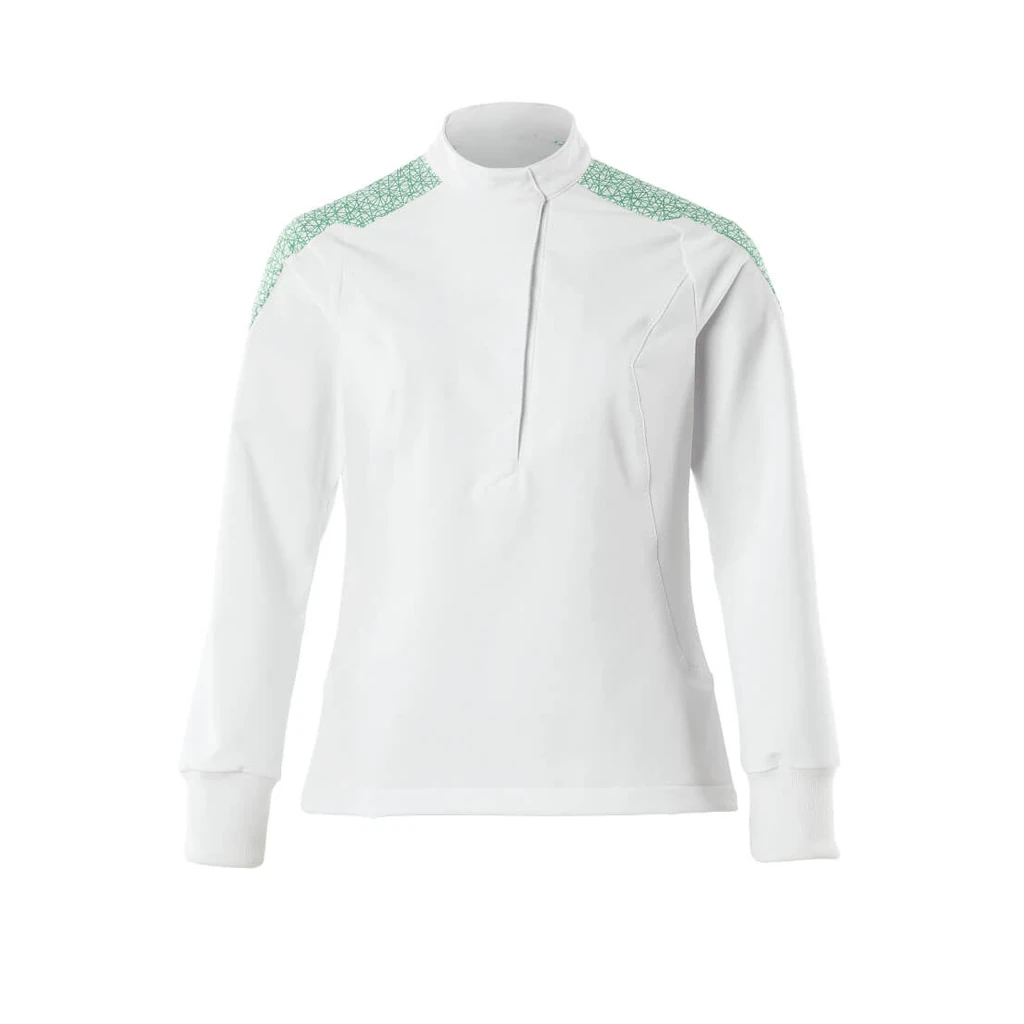MASCOT® | Schlupfkasack FOOD & CARE | 2XL | Weiß/Grasgrün