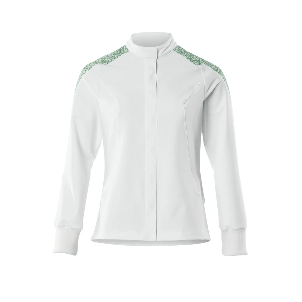 MASCOT® | Jacke FOOD & CARE | 3XL | Weiß/Grasgrün