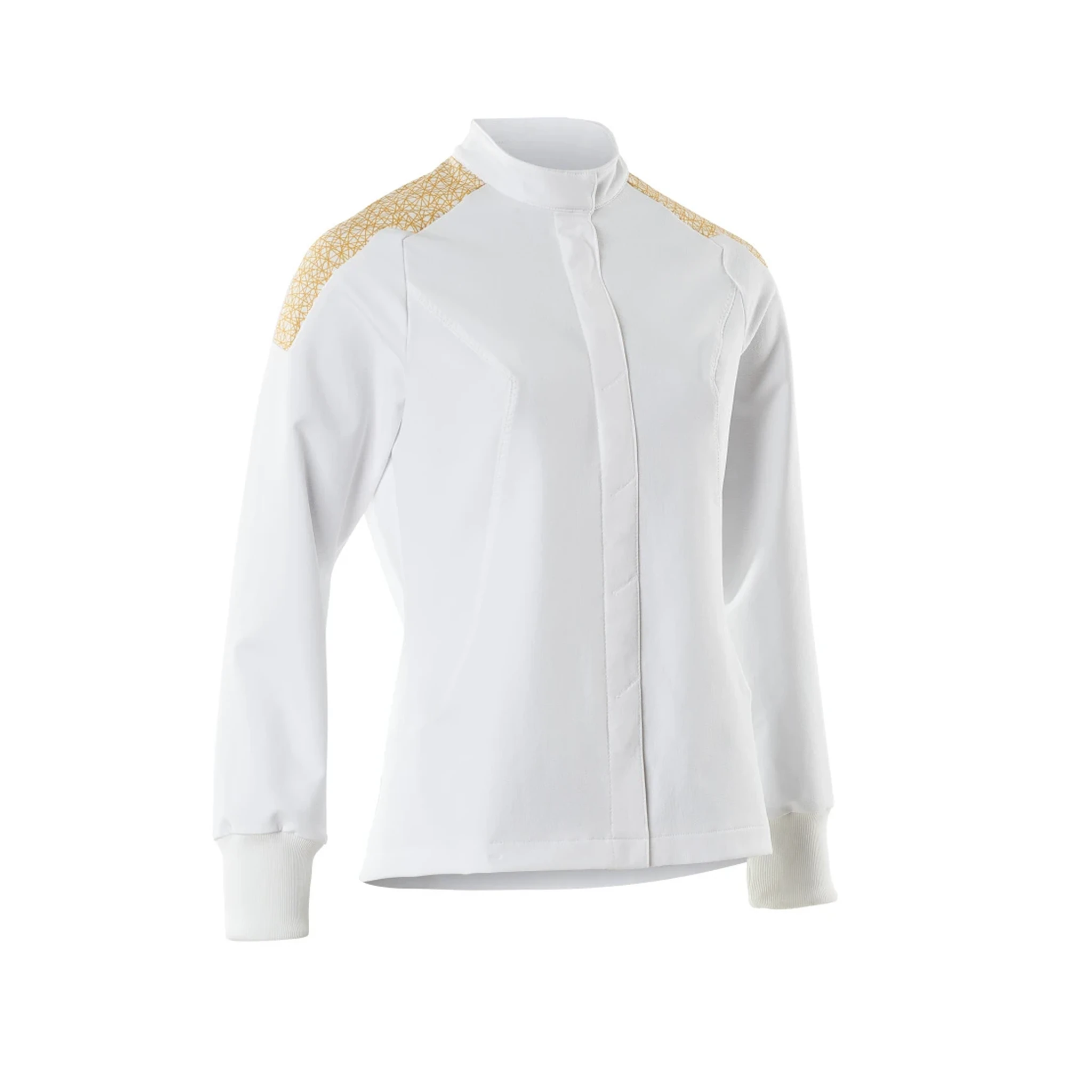 MASCOT® | Jacke FOOD & CARE | 5XL | Weiß/Currygelb