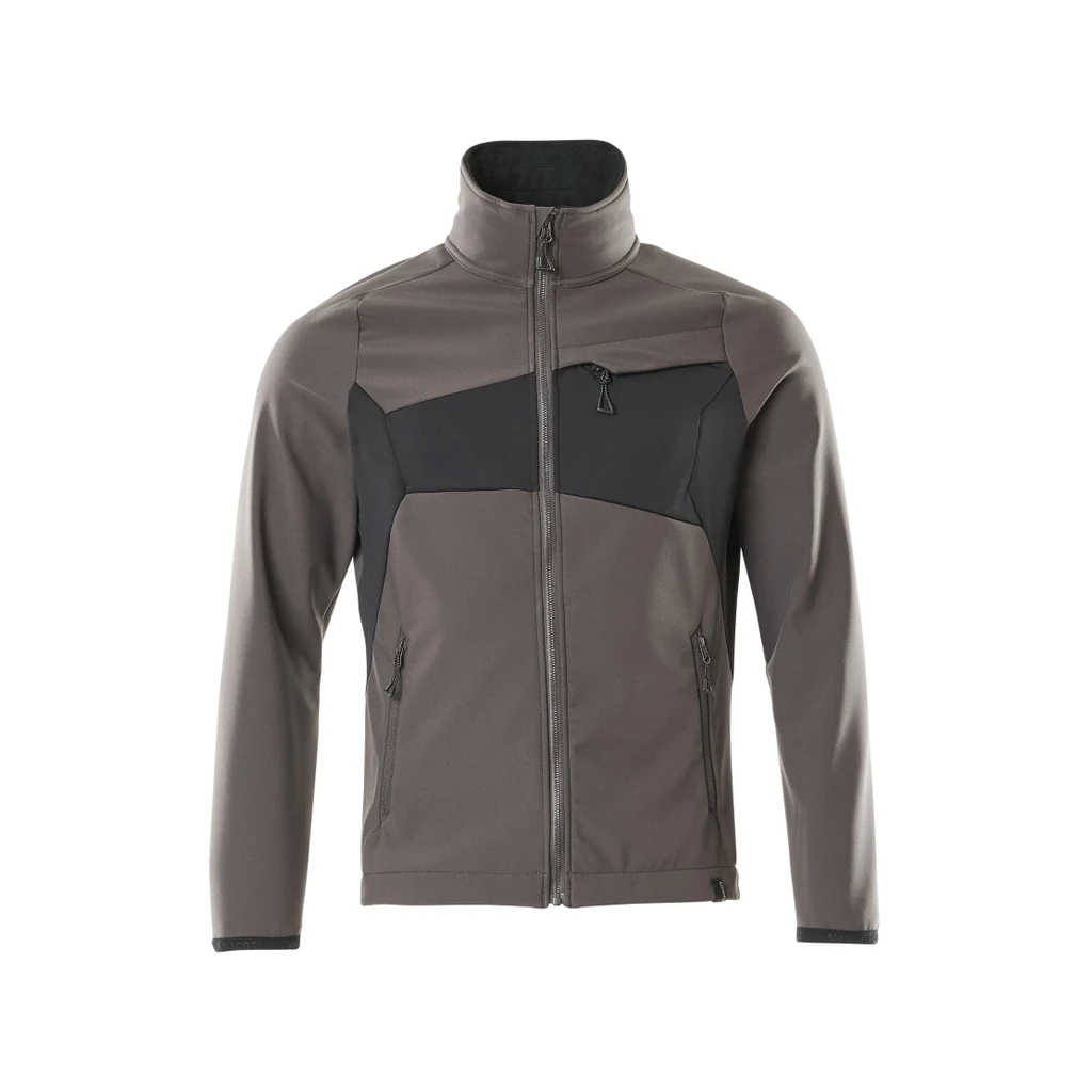 MASCOT® | Softshell Jacke ACCELERATE | 2XL | Dunkelanthrazit/Schwarz
