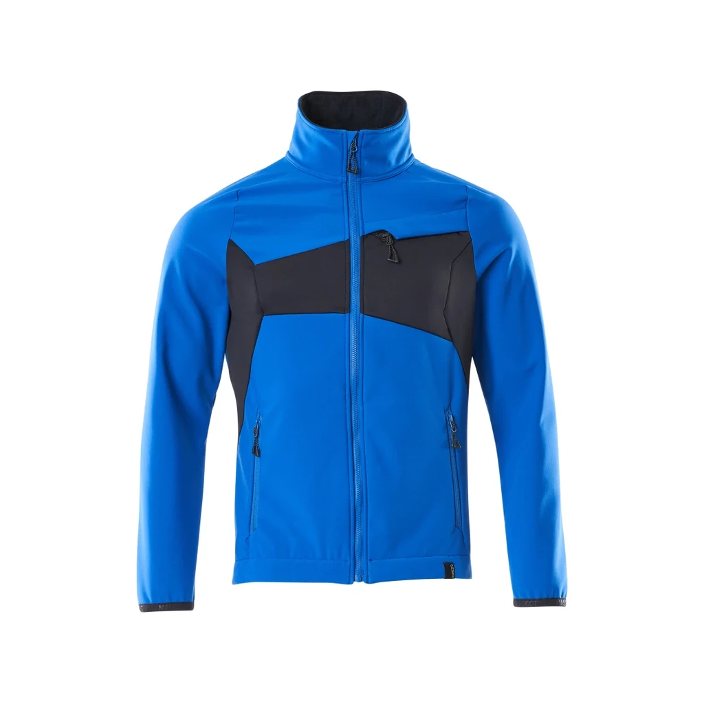 MASCOT® | Softshell Jacke ACCELERATE | 2XL | Azurblau/Schwarzblau