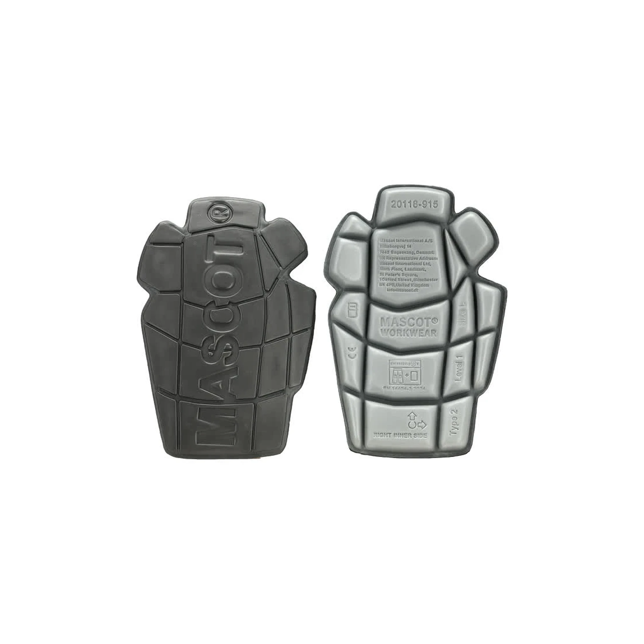 MASCOT® | Knieschutz COMPLETE | ONE | Schwarz/Hellgrau