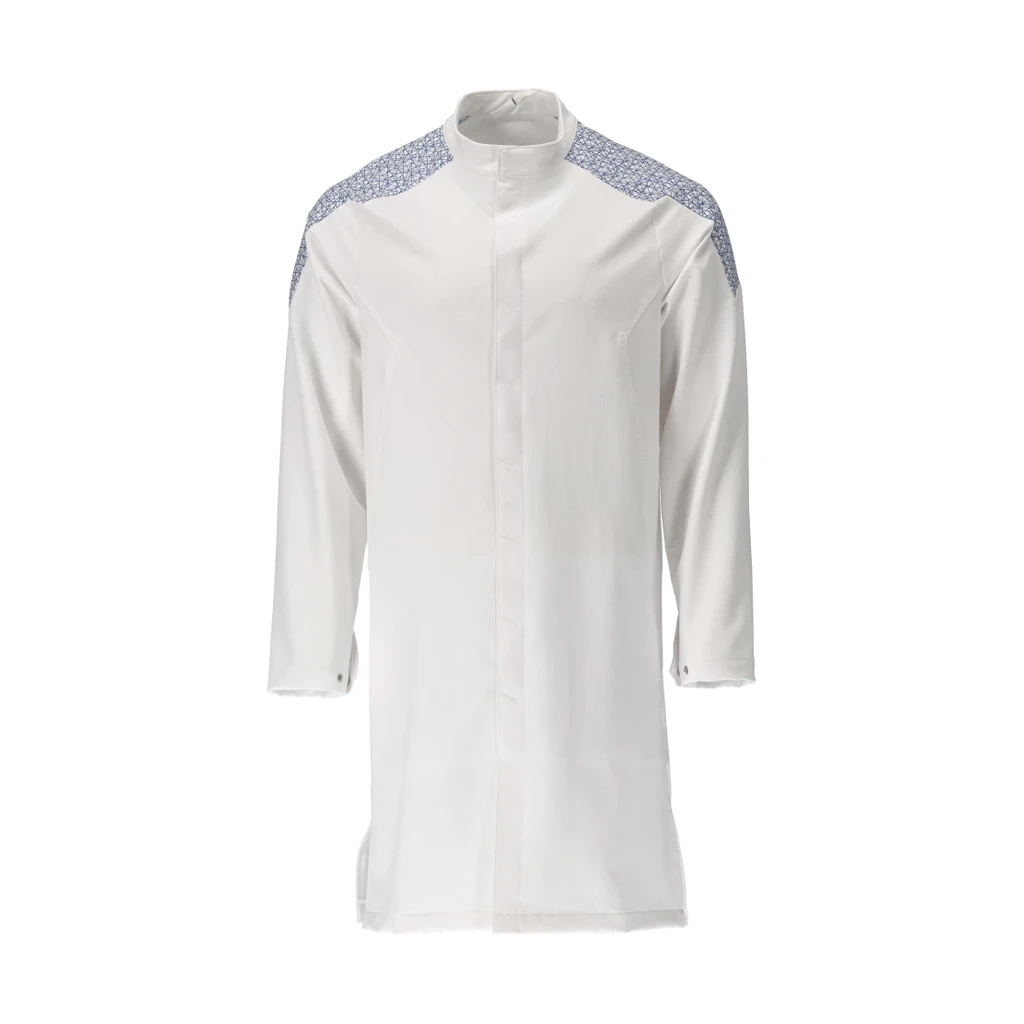 MASCOT® | Kittel FOOD & CARE | 5XL | Weiß/Azurblau
