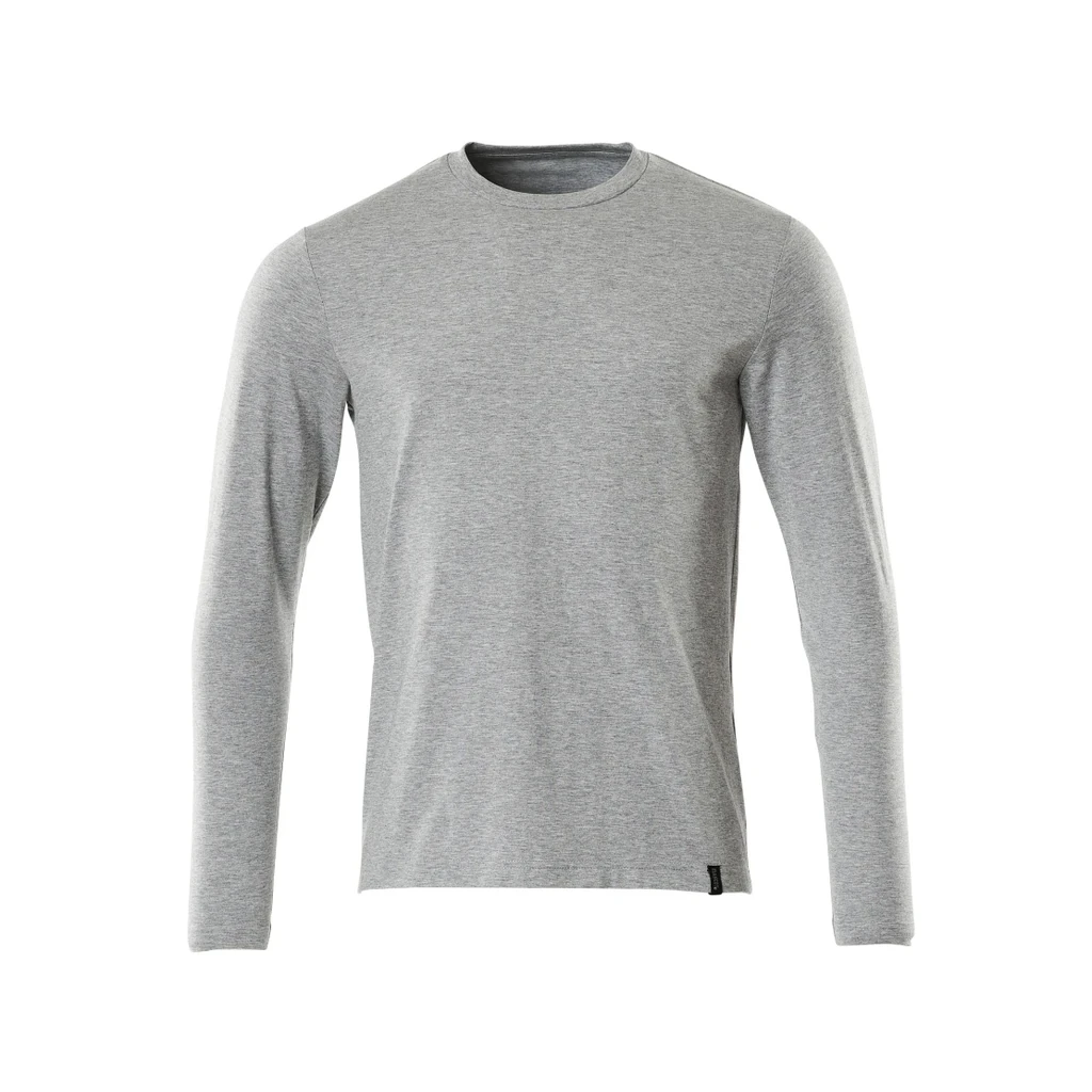 MASCOT® | T-Shirt Langarm CROSSOVER | XL ONE | Grau-meliert
