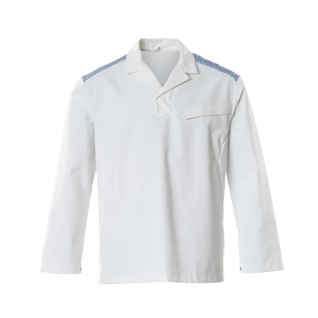 MASCOT® | Schlupfkasack FOOD & CARE | 2XL | Weiß/Azurblau