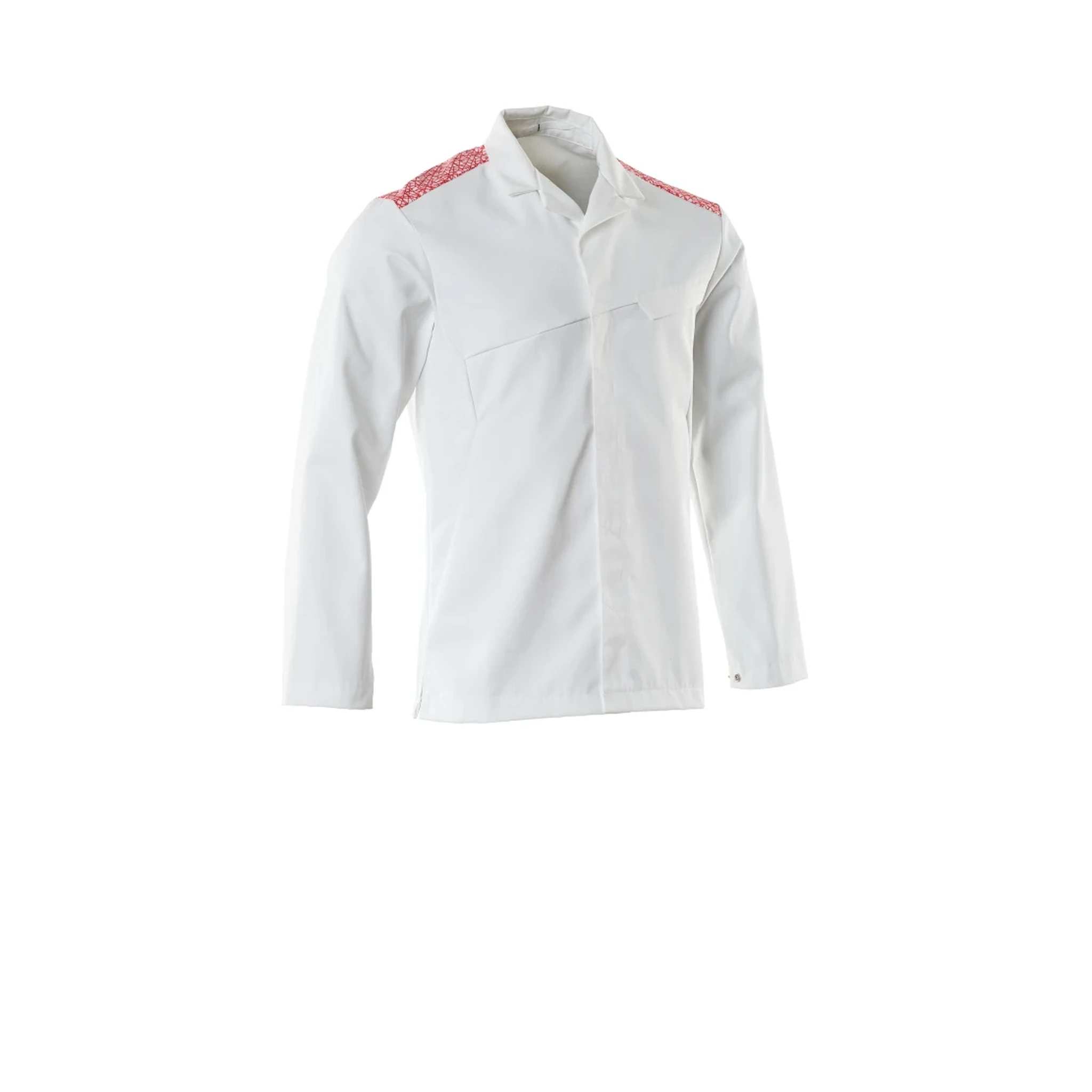 MASCOT® | Jacke FOOD & CARE | 5XL | Weiß/Verkehrsrot