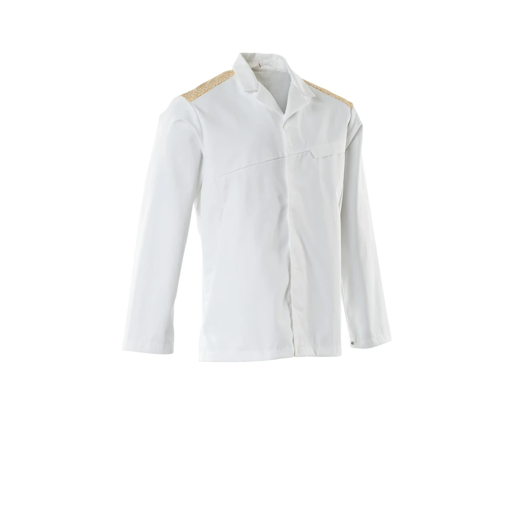 MASCOT® | Jacke FOOD & CARE | 5XL | Weiß/Currygelb