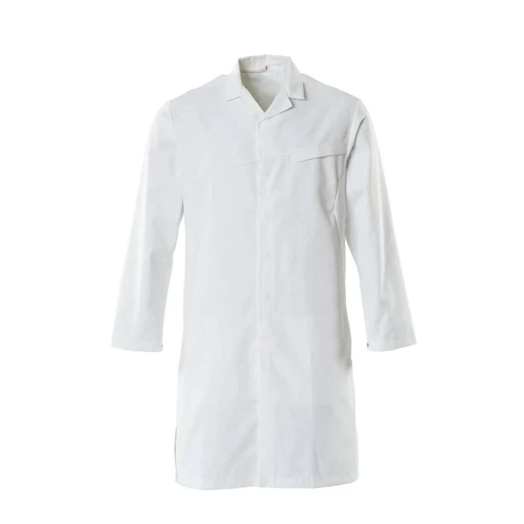 MASCOT® | Kittel FOOD & CARE | 5XL | Weiß/Grasgrün
