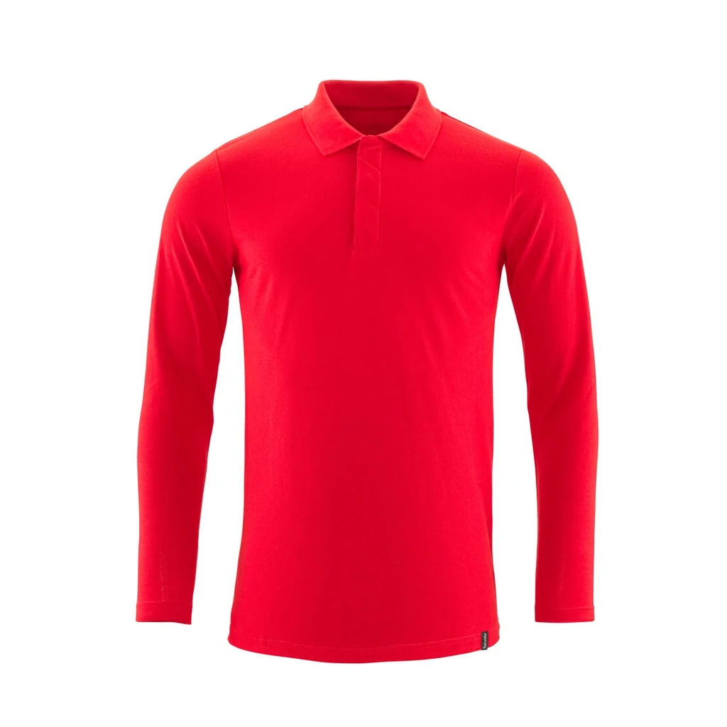 MASCOT® | Polo-Shirt Langarm CROSSOVER | 2XLONE | Verkehrsrot