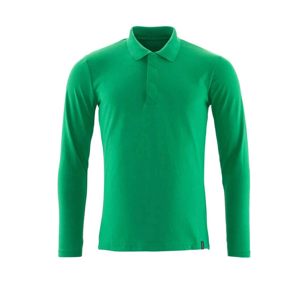 MASCOT® | Polo-Shirt Langarm CROSSOVER | 2XLONE | Grasgrün