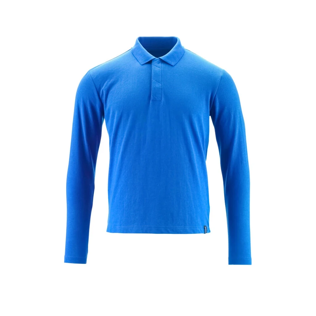 MASCOT® | Polo-Shirt Langarm CROSSOVER | 2XLONE | Azurblau