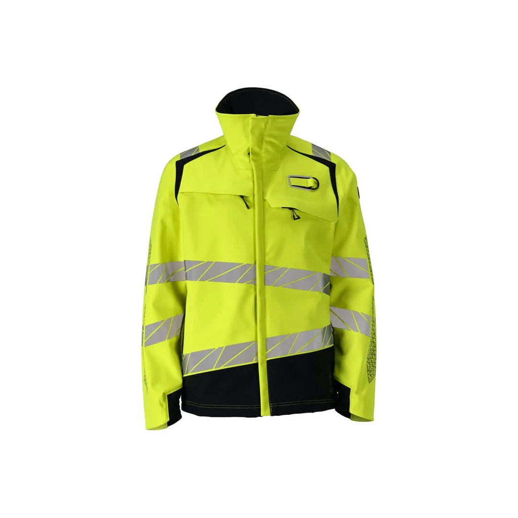 MASCOT® | Softshell Jacke ACCELERATE MULTISAFE | L | Hi-vis Gelb/Schwarzblau