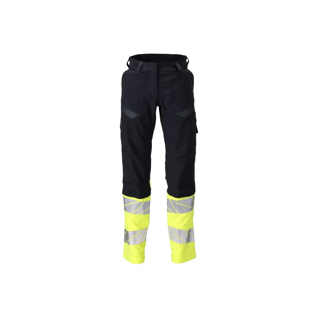 MASCOT® | Hose mit Knietaschen ACCELERATE MULTISAFE | 82C50 | Schwarzblau/Hi-vis Gelb