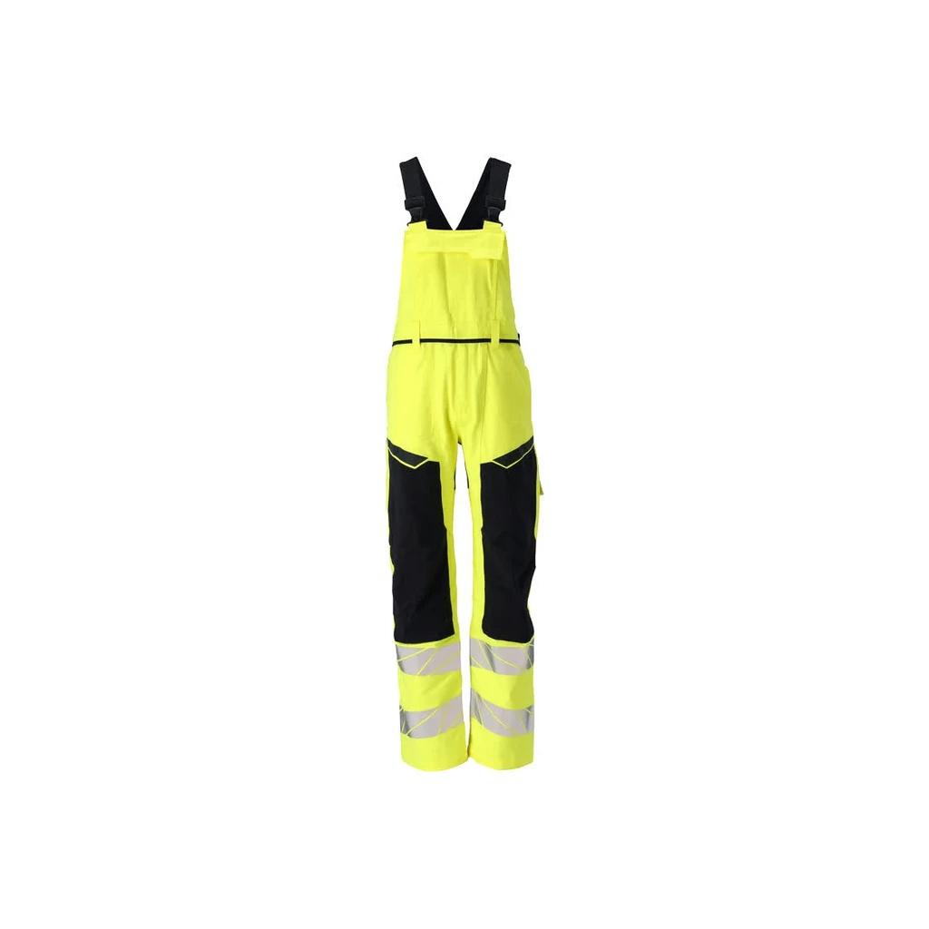 MASCOT® | Latzhose mit Knietaschen ACCELERATE MULTISAFE | 82C50 | Hi-vis Gelb/Schwarzblau