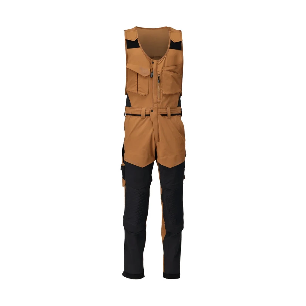 MASCOT® | Kombihose mit Knietaschen CUSTOMIZED | 76C52 | Nussbraun/Schwarz