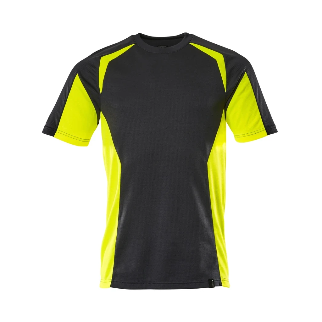 MASCOT® | T-Shirt ACCELERATE SAFE | L | Schwarz/Hi-vis Gelb
