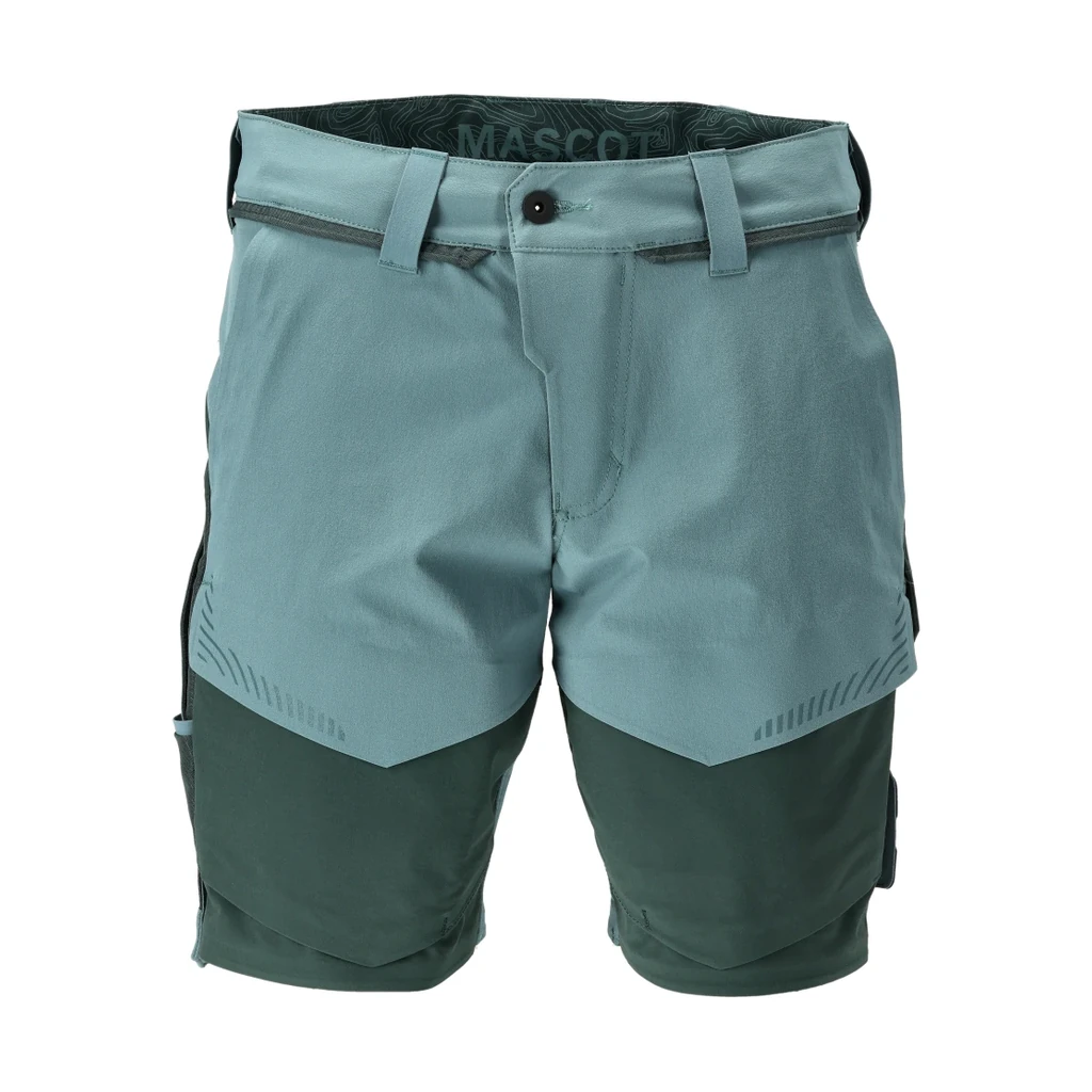 MASCOT® | Shorts CUSTOMIZED | 24C49 | Hell Waldgrün/Waldgrün