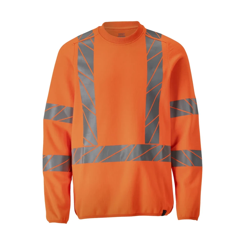 MASCOT® | Sweatshirt ACCELERATE SAFE | L | Hi-vis Orange