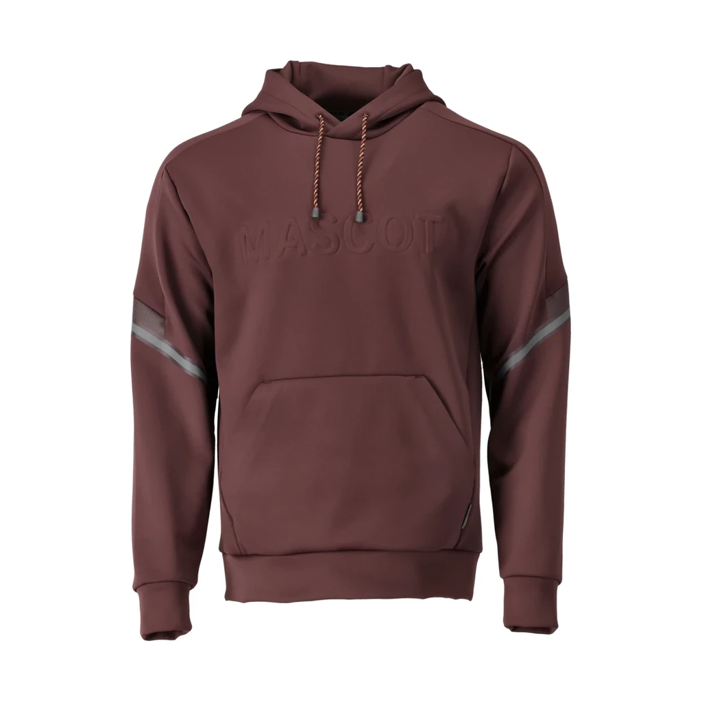 MASCOT® | Fleece Kapuzensweatshirt CUSTOMIZED | 2XL | Bordeaux
