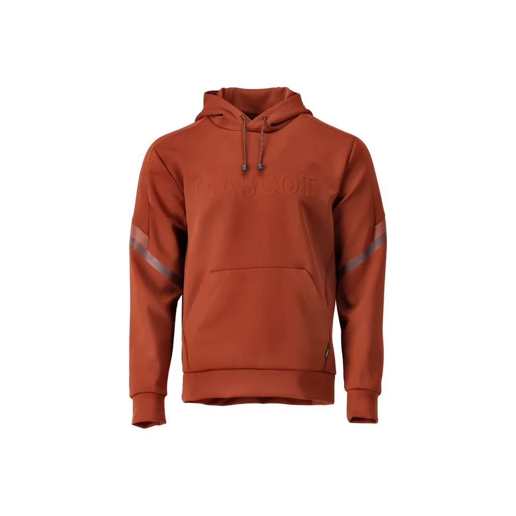 MASCOT® | Fleece Kapuzensweatshirt CUSTOMIZED | 2XL | Herbstrot