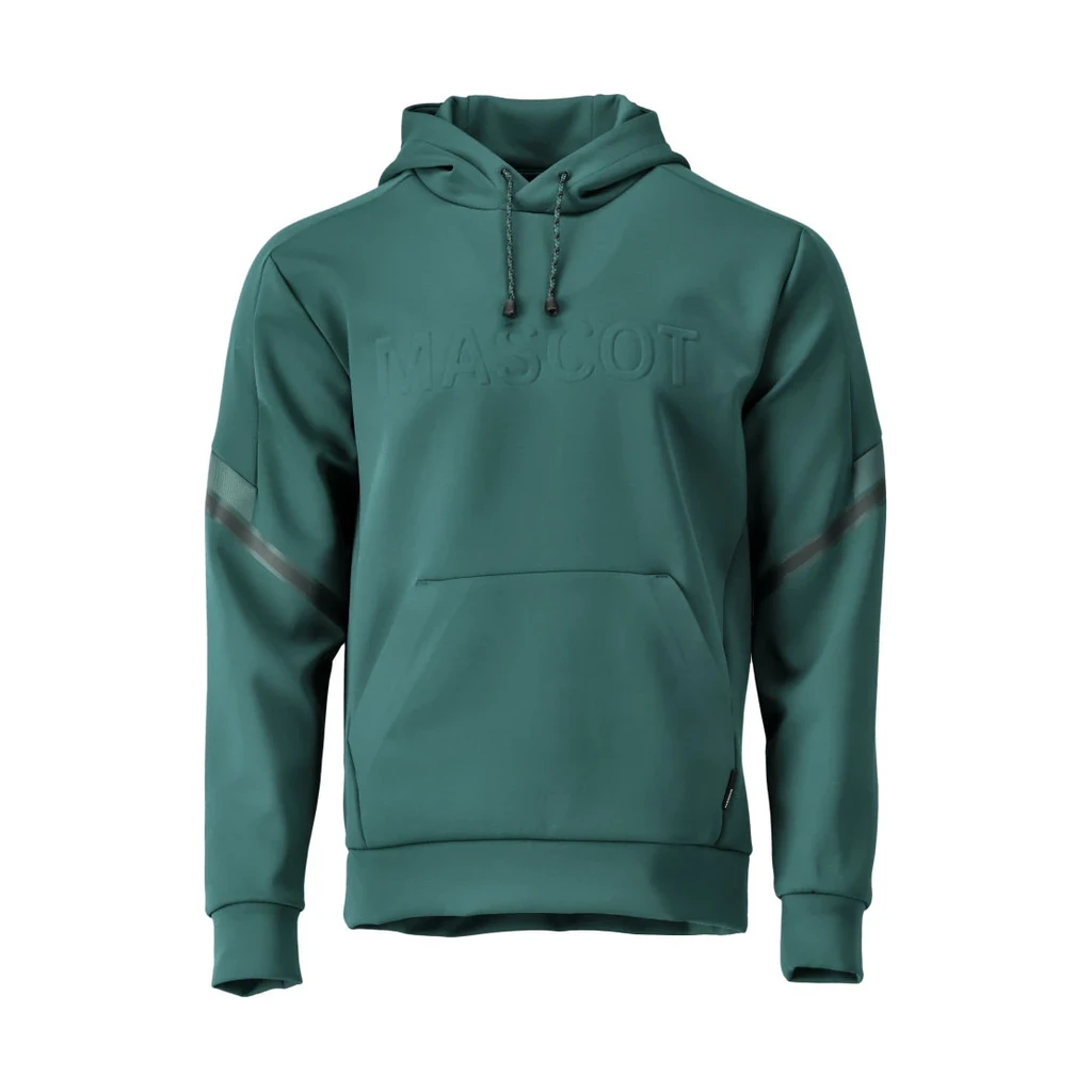 MASCOT® | Fleece Kapuzensweatshirt CUSTOMIZED | 2XL | Waldgrün