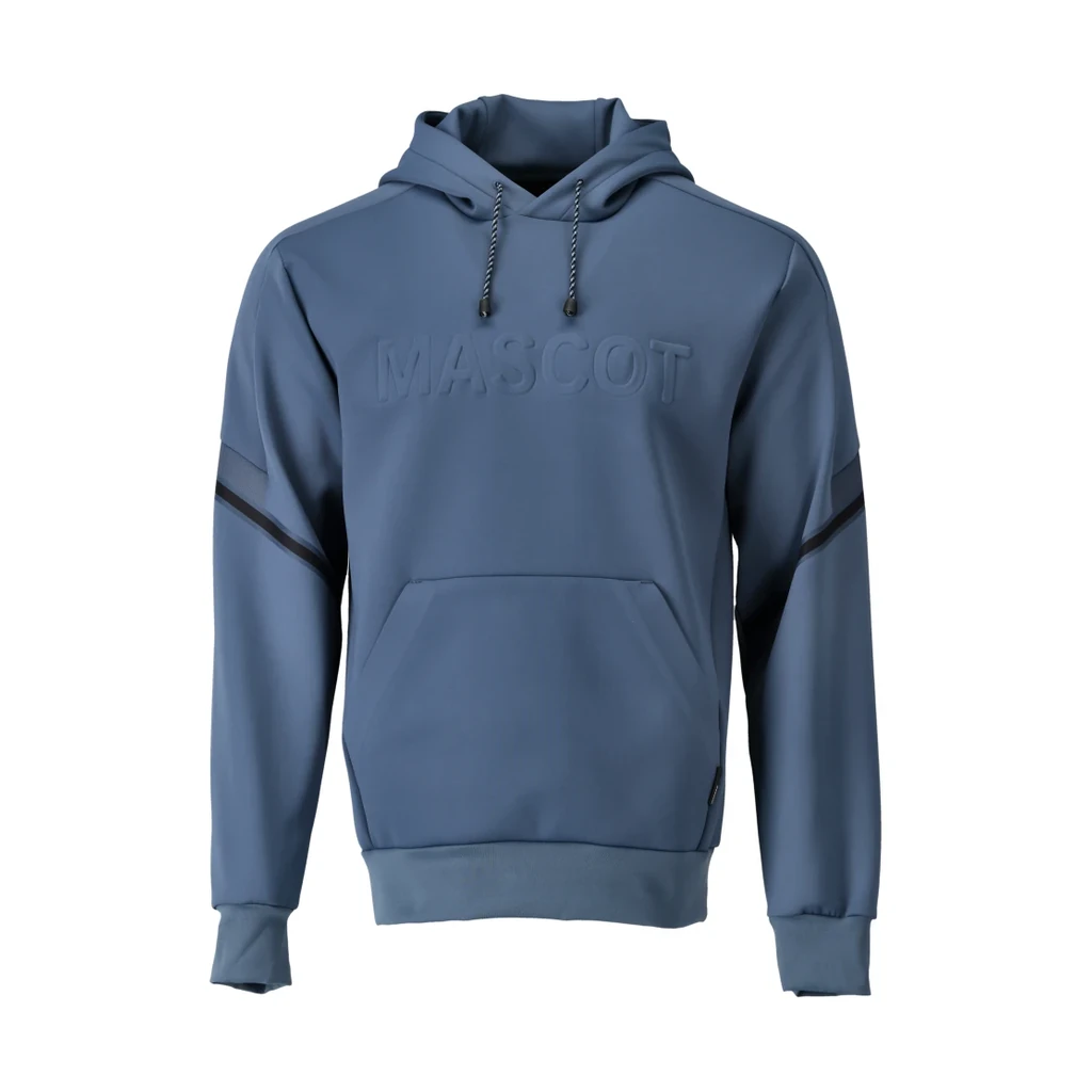 MASCOT® | Fleece Kapuzensweatshirt CUSTOMIZED | 2XL | Steinblau