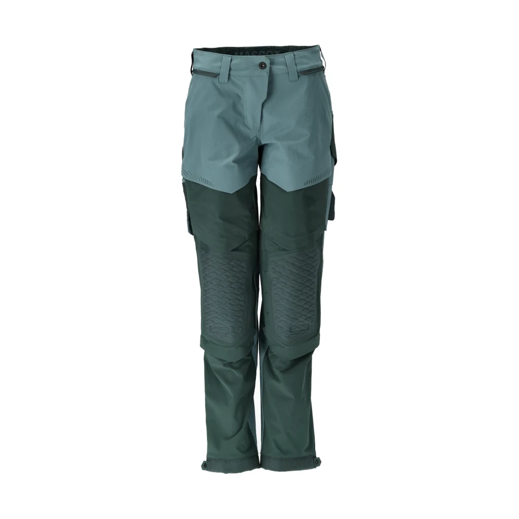MASCOT® | Hose mit Knietaschen CUSTOMIZED | 76C48 | Hell Waldgrün/Waldgrün