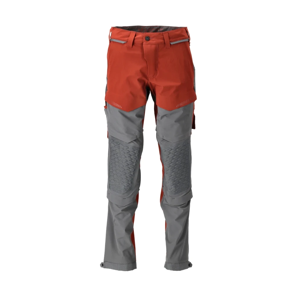 MASCOT® | Hose mit Knietaschen CUSTOMIZED | 76C47 | Herbstrot/Anthrazitgrau