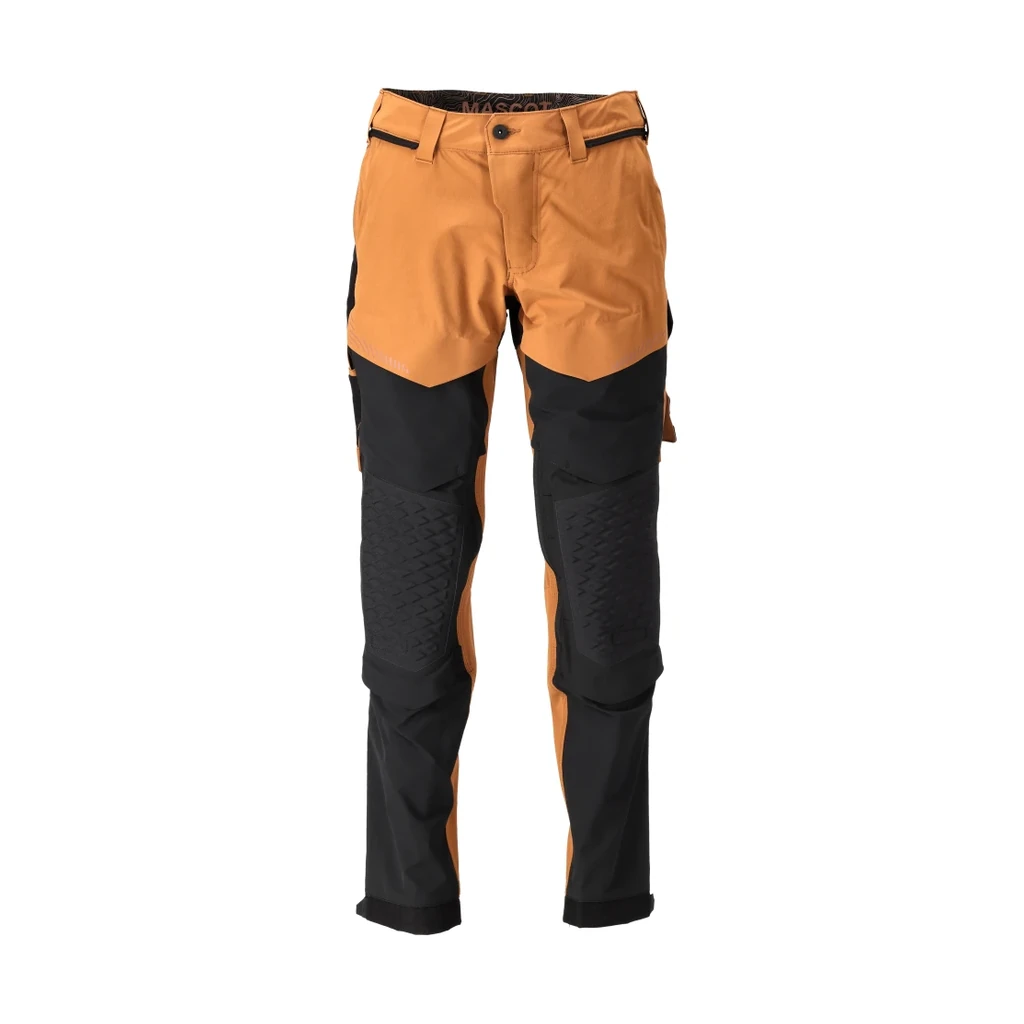 MASCOT® | Hose mit Knietaschen CUSTOMIZED | 76C47 | Nussbraun/Schwarz