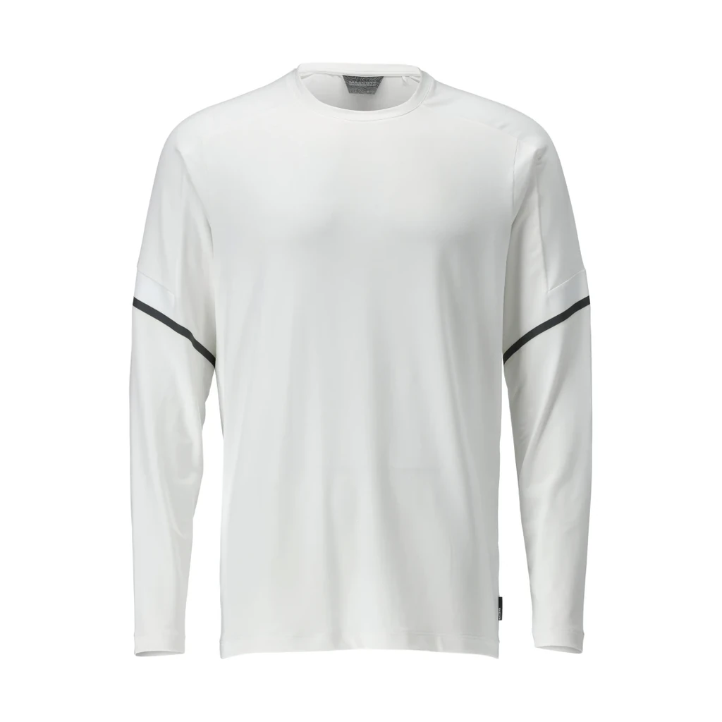 MASCOT® | T-Shirt Langarm CUSTOMIZED | L | Weiß