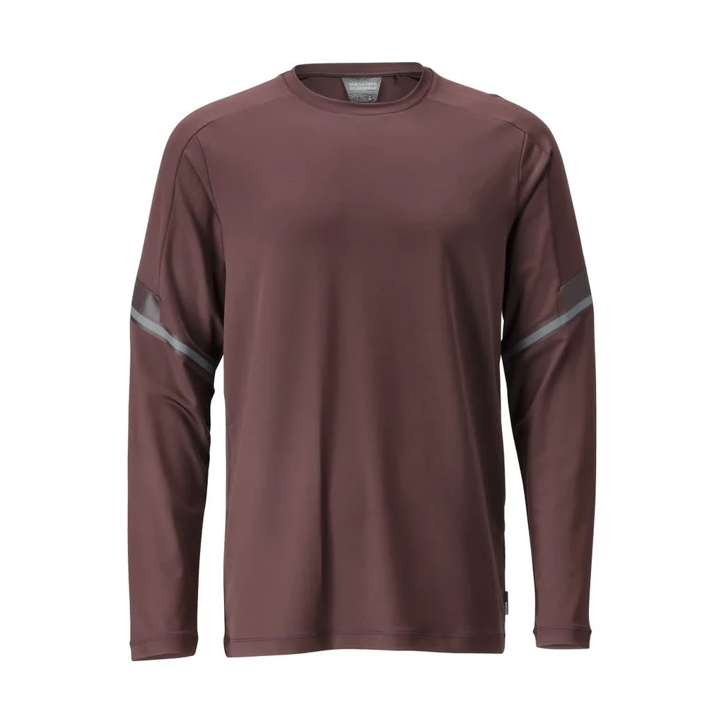 MASCOT® | T-Shirt Langarm CUSTOMIZED | 2XL | Bordeaux