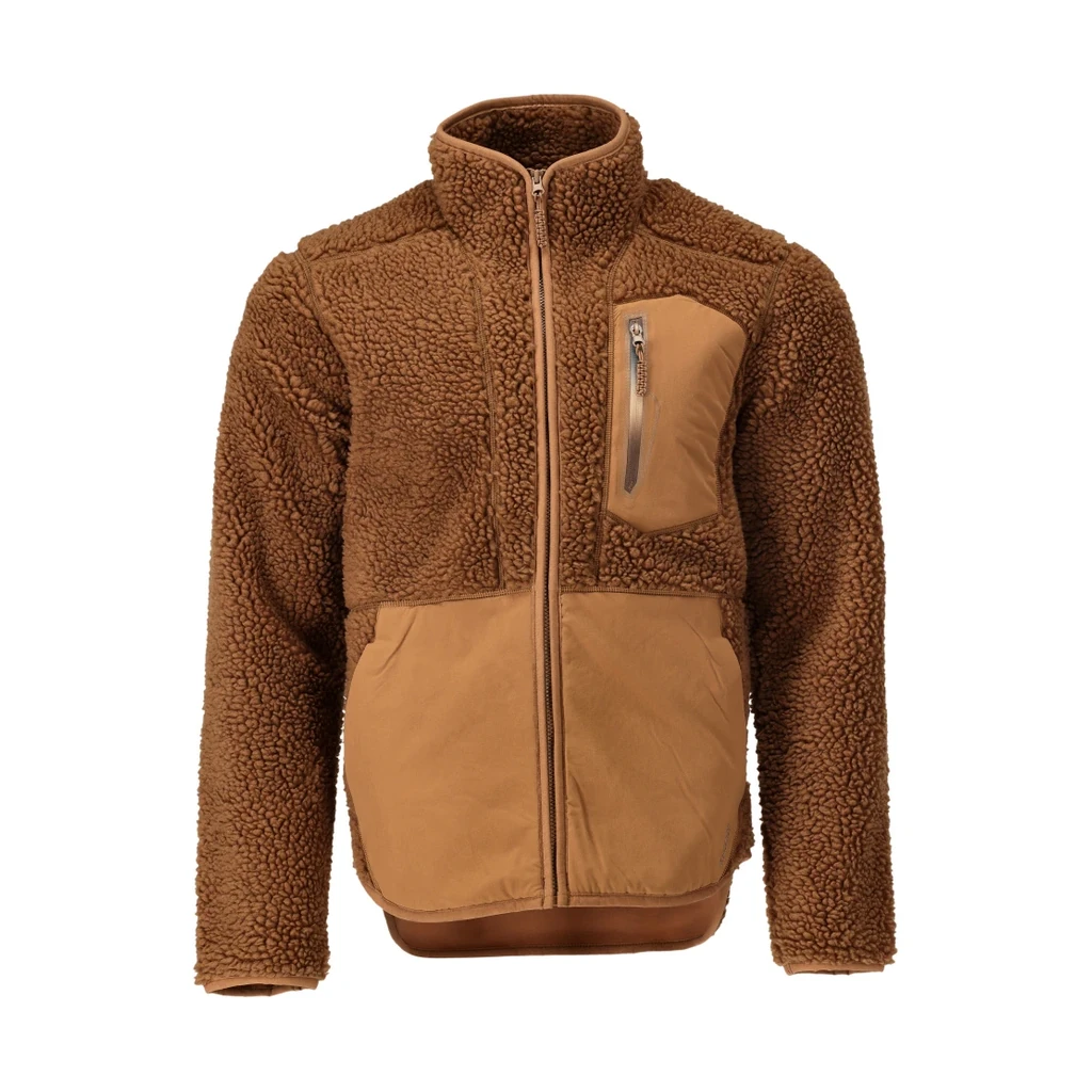 MASCOT® | Faserpelz Jacke mit Reißverschluss CUSTOMIZED | 2XL | Nussbraun