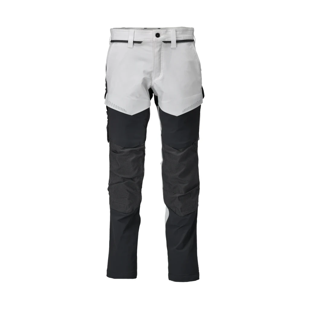 MASCOT® | Hose mit Knietaschen CUSTOMIZED | 76C46 | Weiß/Anthrazitgrau