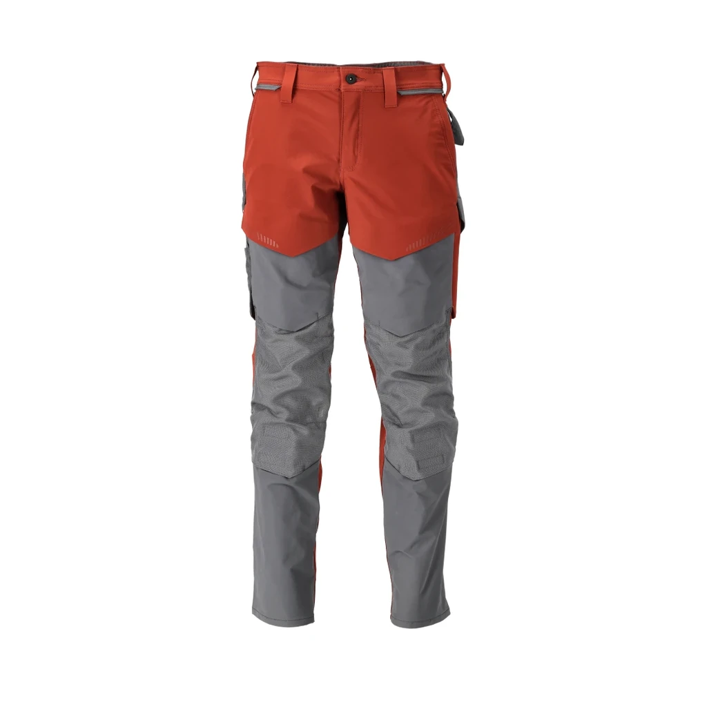 MASCOT® | Hose mit Knietaschen CUSTOMIZED | 76C47 | Herbstrot/Anthrazitgrau