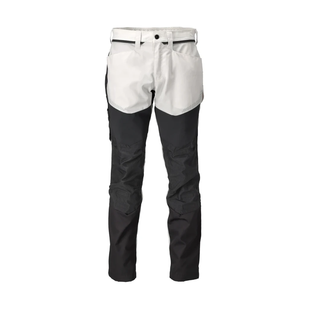 MASCOT® | Hose mit Knietaschen CUSTOMIZED | 76C46 | Weiß/Anthrazitgrau