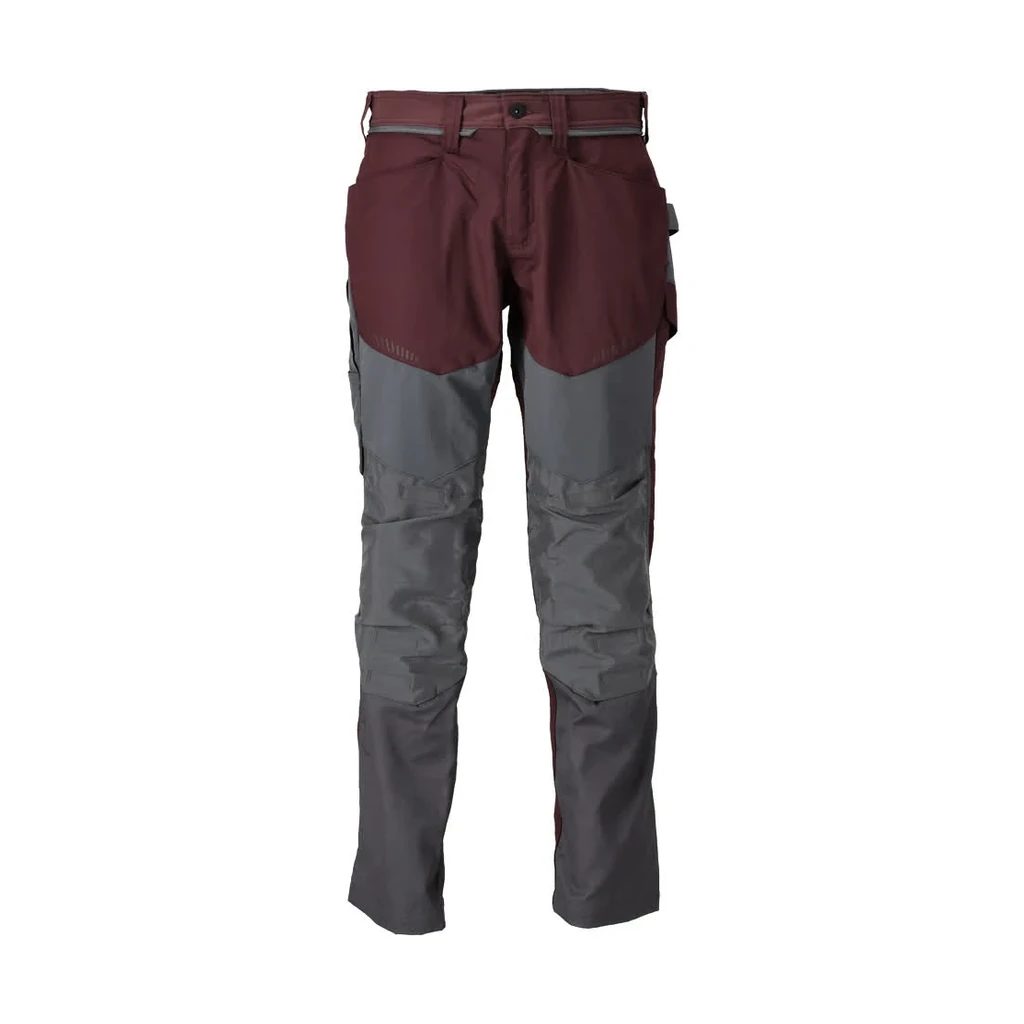 MASCOT® | Hose mit Knietaschen CUSTOMIZED | 76C47 | Bordeaux/Anthrazitgrau