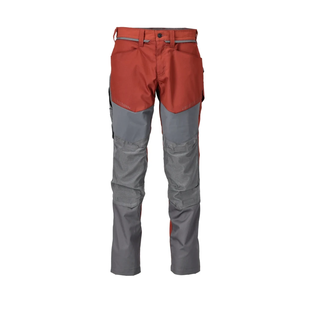 MASCOT® | Hose mit Knietaschen CUSTOMIZED | 76C47 | Herbstrot/Anthrazitgrau
