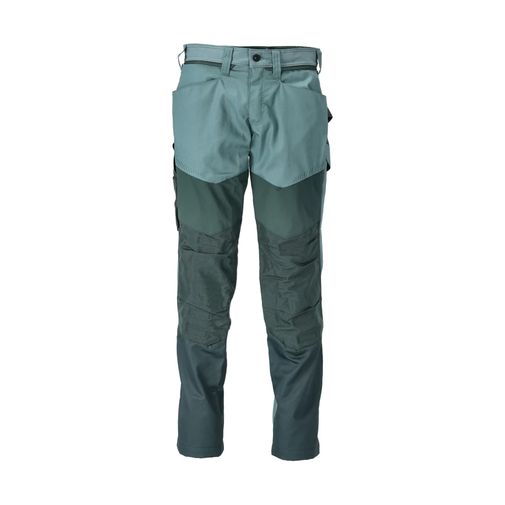 MASCOT® | Hose mit Knietaschen CUSTOMIZED | 76C47 | Hell Waldgrün/Waldgrün