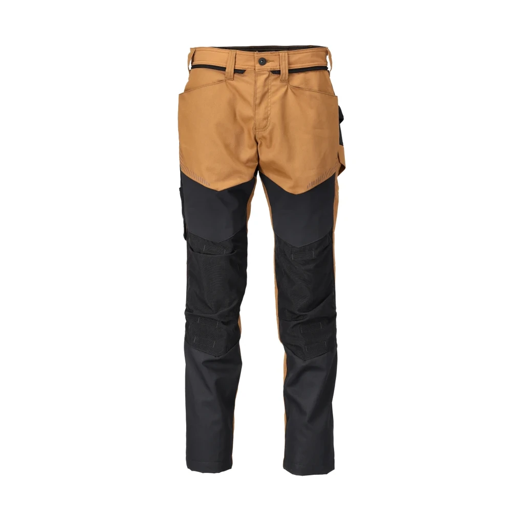 MASCOT® | Hose mit Knietaschen CUSTOMIZED | 76C47 | Nussbraun/Schwarz