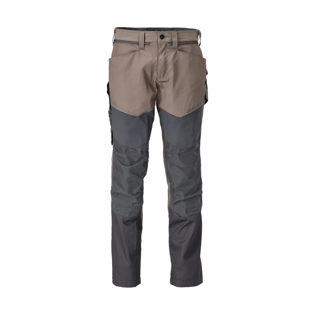 MASCOT® | Hose mit Knietaschen CUSTOMIZED | 76C47 | Dunkel Sandbeige/Anthrazitgrau