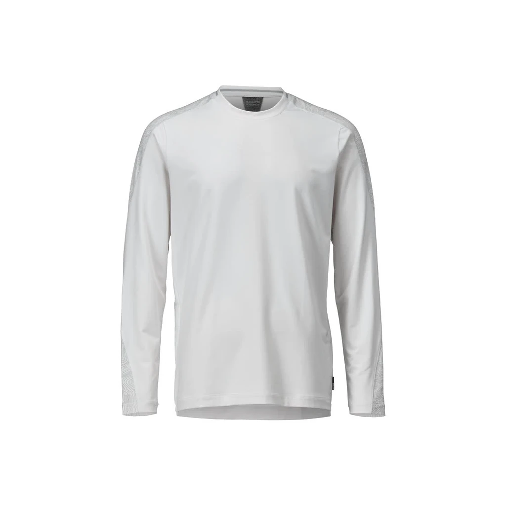 MASCOT® | T-Shirt Langarm CUSTOMIZED | 2XL | Weiß