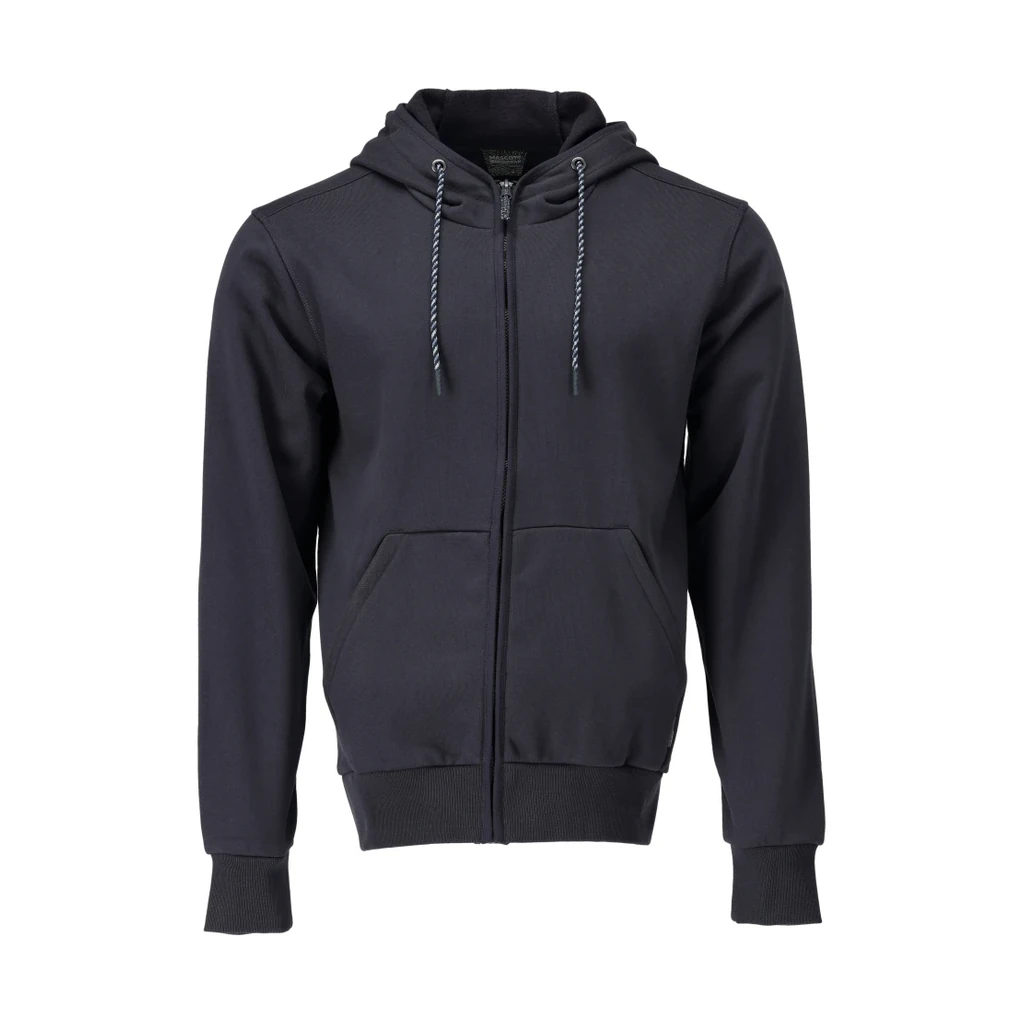 MASCOT® | Kapuzensweatshirt mit Reißverschluss CUSTOMIZED | S | Schwarzblau