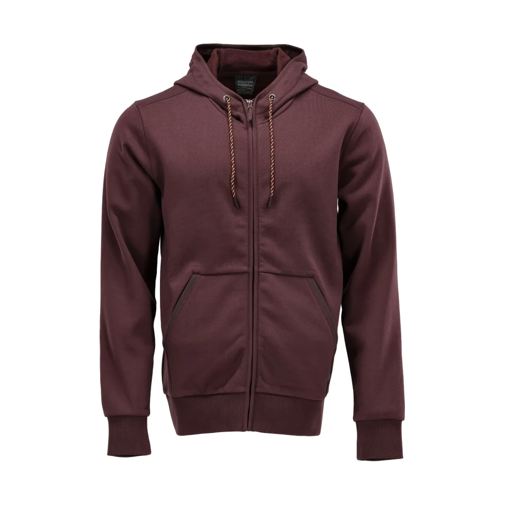 MASCOT® | Kapuzensweatshirt mit Reißverschluss CUSTOMIZED | S | Bordeaux