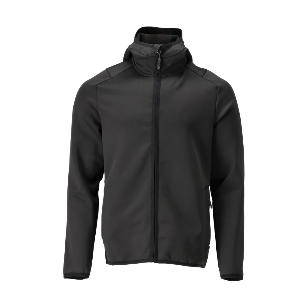 MASCOT® | Fleecepullover mit Kapuze CUSTOMIZED | 3XL | Schwarz