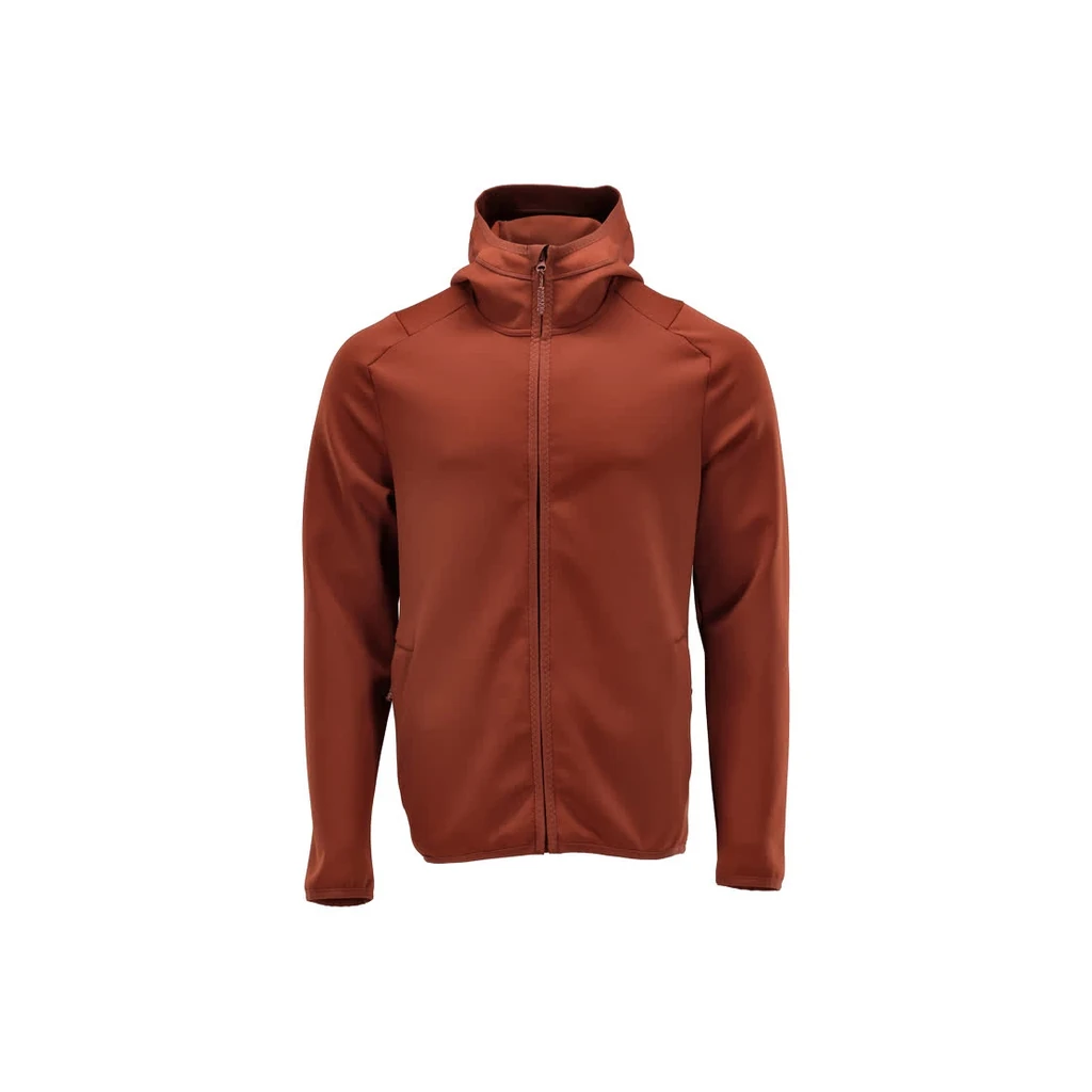 MASCOT® | Fleecepullover mit Kapuze CUSTOMIZED | 3XL | Herbstrot